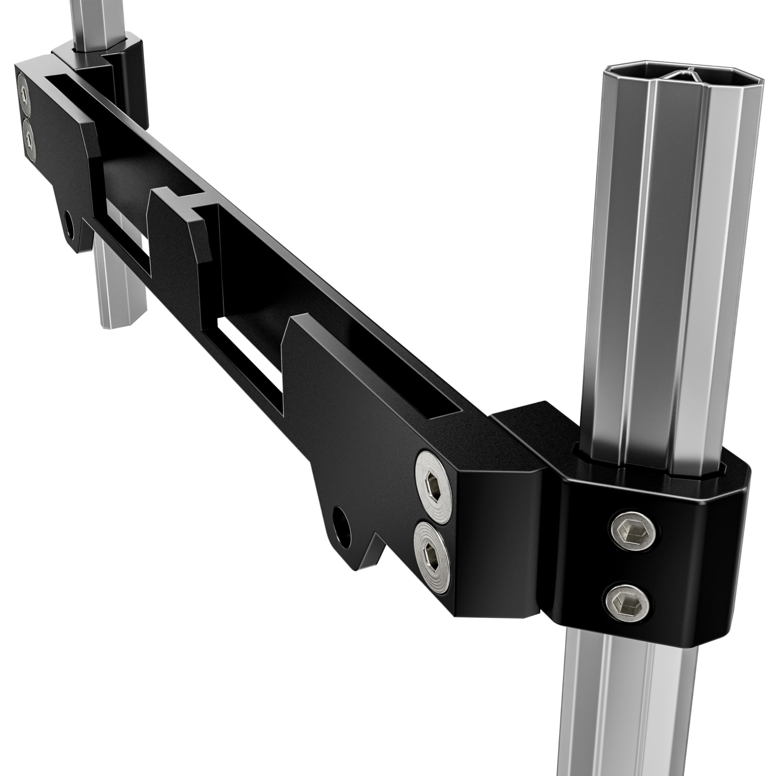 Photo 1 of Alpha Engineered Tool Rail Mount Compatible with Milwaukee Packout Tool Box - Packout Side Mount for Milwaukee Packout Rail System - Mounts Half Size Packout & Packout Accessories - Black