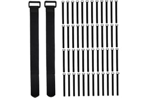 Christmas Garland Ties 50Pcs 15.7in Flexible and Reusable Banister Ties for Wreath Xmas Light Home Stairways Railings Decor