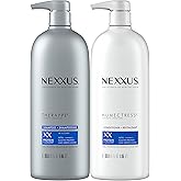Nexxus Shampoo and Conditioner Therappe Humectress 2 Count for Dry Hair Silicone-Free, Moisturizing Caviar Complex and Elastin Protein for thicker and stronger hair 33.8 oz