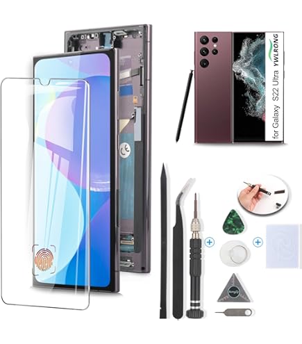 Amazon.com: Original for Samsung Galaxy S22 Ultra 5G Screen