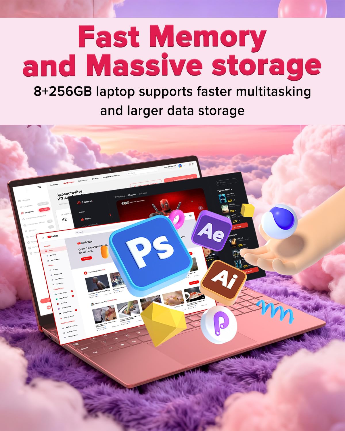 2026 Latest Laptop Computer Notebook,15.6