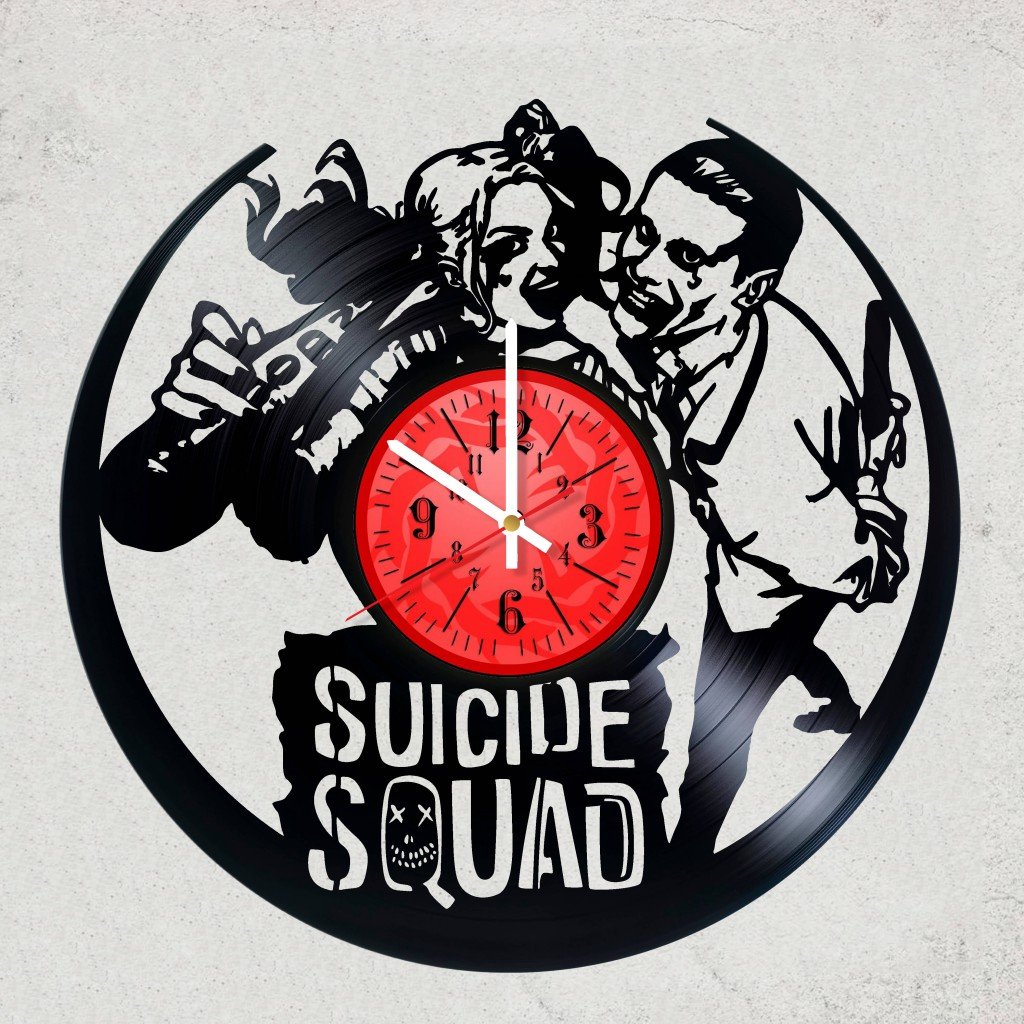 Amazon Com Joker Harley Quinn Movie Vinyl Record Wall