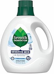 Seventh Generation Liquid Laundry Detergent, Free & Clear, 90 Loads, USDA Certified 97% Biobased, 135 Fl Oz
