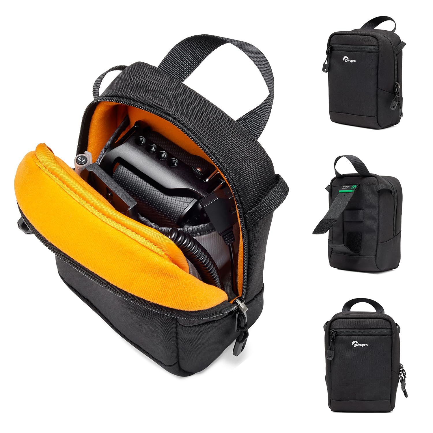 Lowepro ProTactic CS 60 III Camera Pouch, Compatible with ProTactic Backpack 350/450 III, Accessories Case, Modular System, Internal Dim. 17cm x 8cm x 12cm, Photo Accessories, Camera Bag