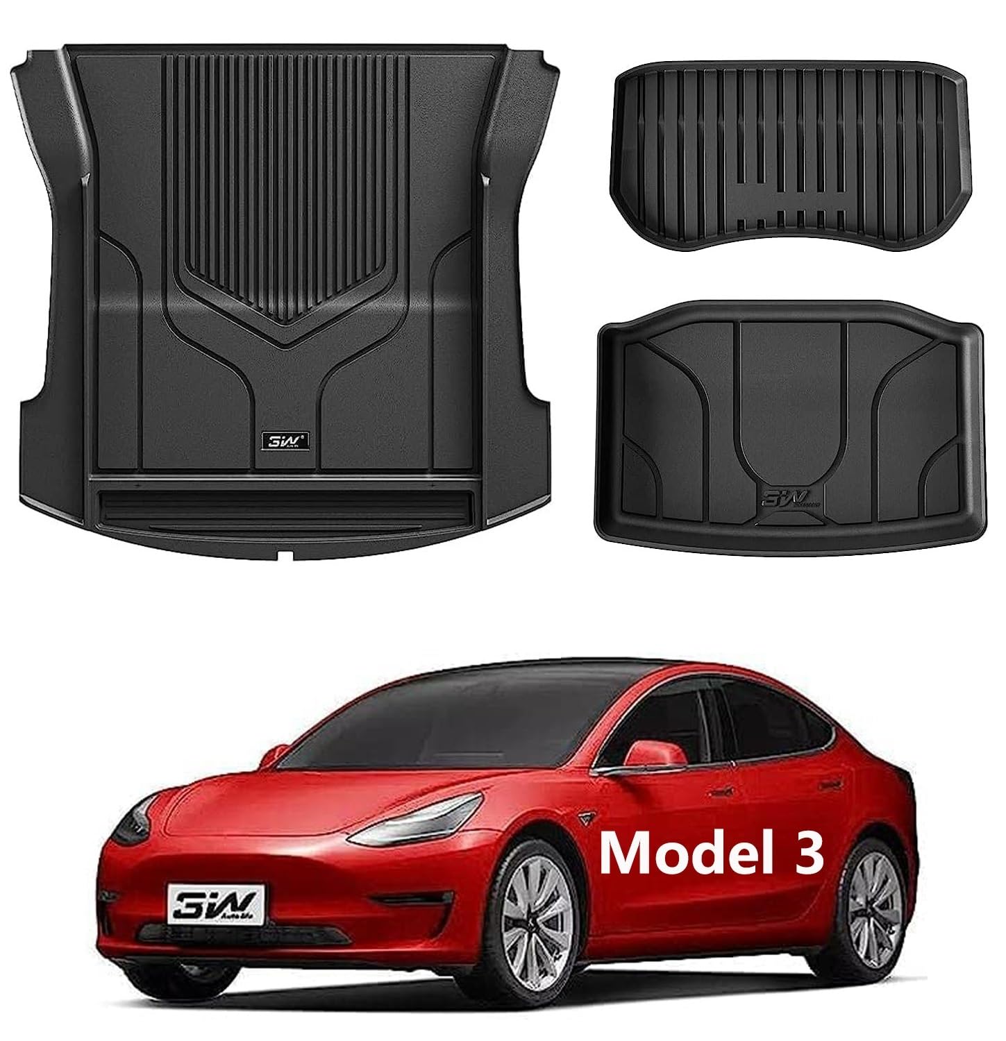 3W Floor Mats For Audi Q5 2009-2025/2018-2024 Audi SQ5 All Weather