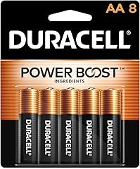 Duracell Coppertop AA Batteries with Power Boost Ingredients, 8 Count Pack Double A Battery with Long-lasting Power, Alkaline