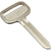Toyota Key Blank - 90999-00186 | Genuine OEM, Steel Metal Head, Non-Transponder Master Key, Ignition/Door Keys