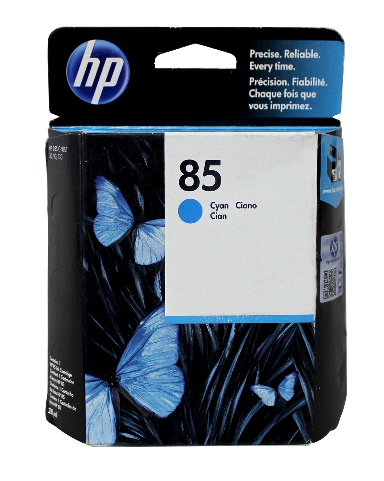 HP 85 28-ml Cyan DesignJet Ink Cartridge (C9425A)