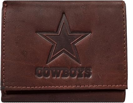 dallas cowboys leather wallet