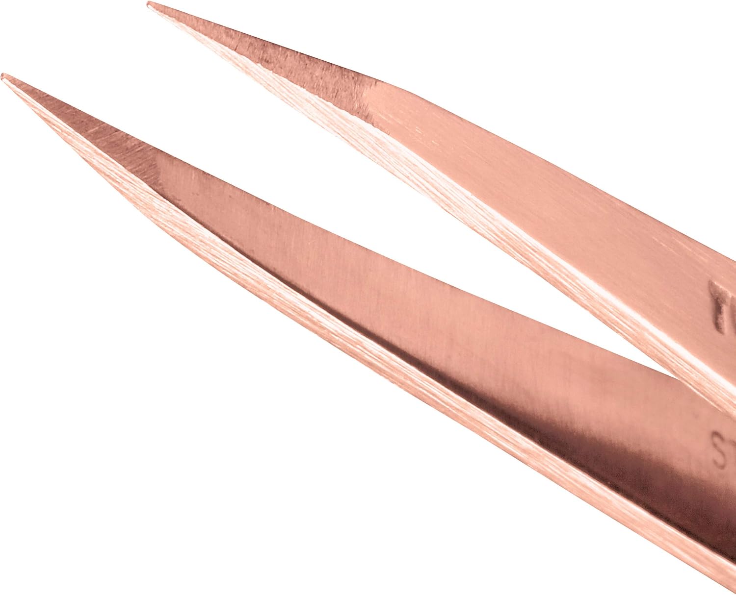 Tweezerman Rose Gold Point Tweezer, Amazon Exclusive Pointed Tweezer Ideal for Facial Hair Removal Ingrown Hair - Image 3