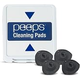 Peeps Replacement Pads, Carbon Microfiber Lens Cleaner Kit | Streak-Free Carbon Microfiber Cleaning Pads for Peeps Lens Cleaner, Compatible with All Peeps Glasses Cleaning Tools