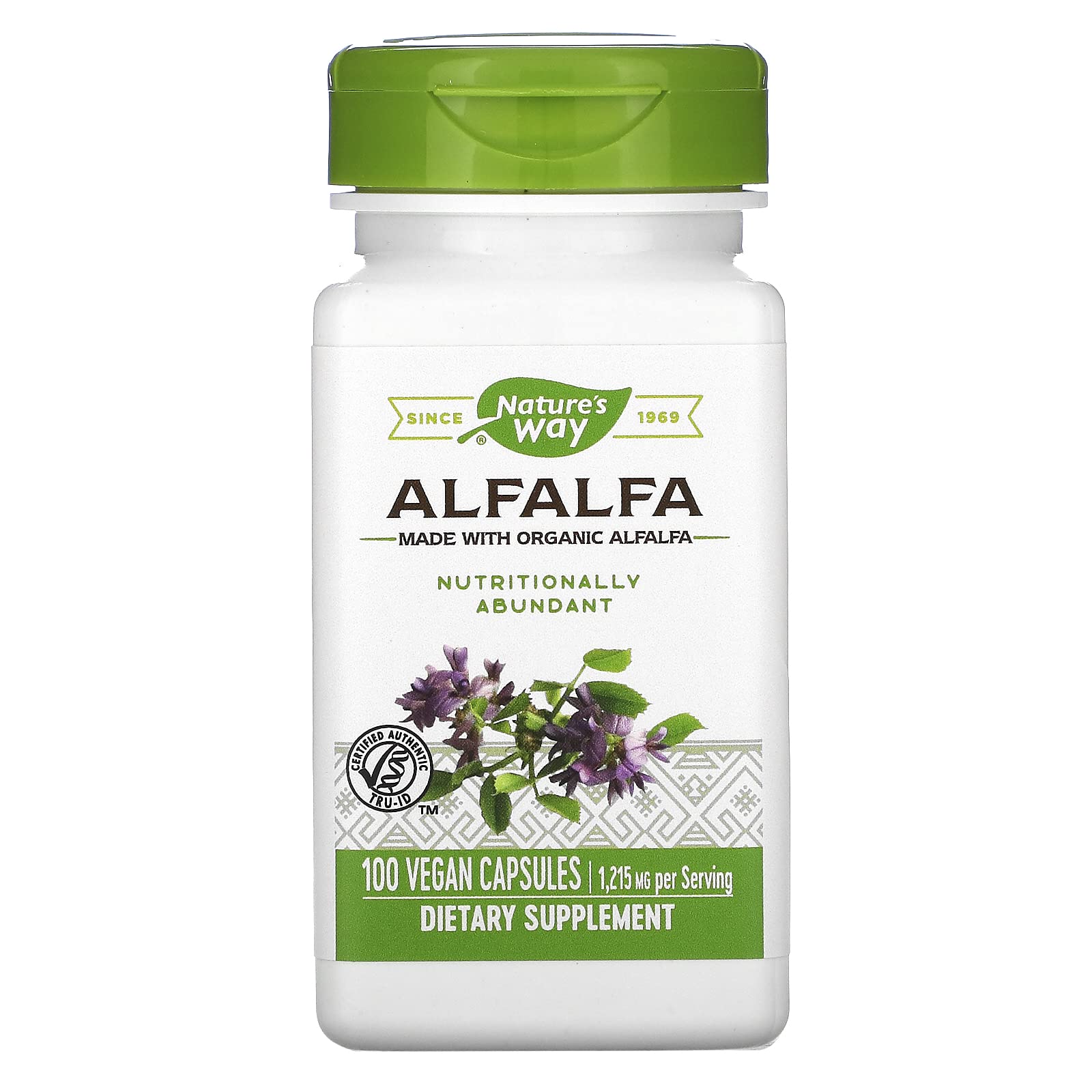 Nature's Way Alfalfa Leaves - 100 Capsules