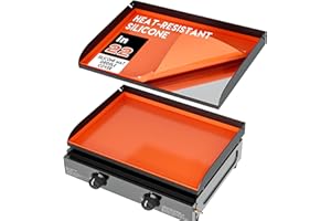 Alawooder Silicone Griddle Mat for Blackstone Griddle 22 Inch - Food Grade Silicone Griddle Cover for Blackstone Flat Top Grill, 22" Thickened Buddy Mat Grilling Accessory for Black Stone Protection