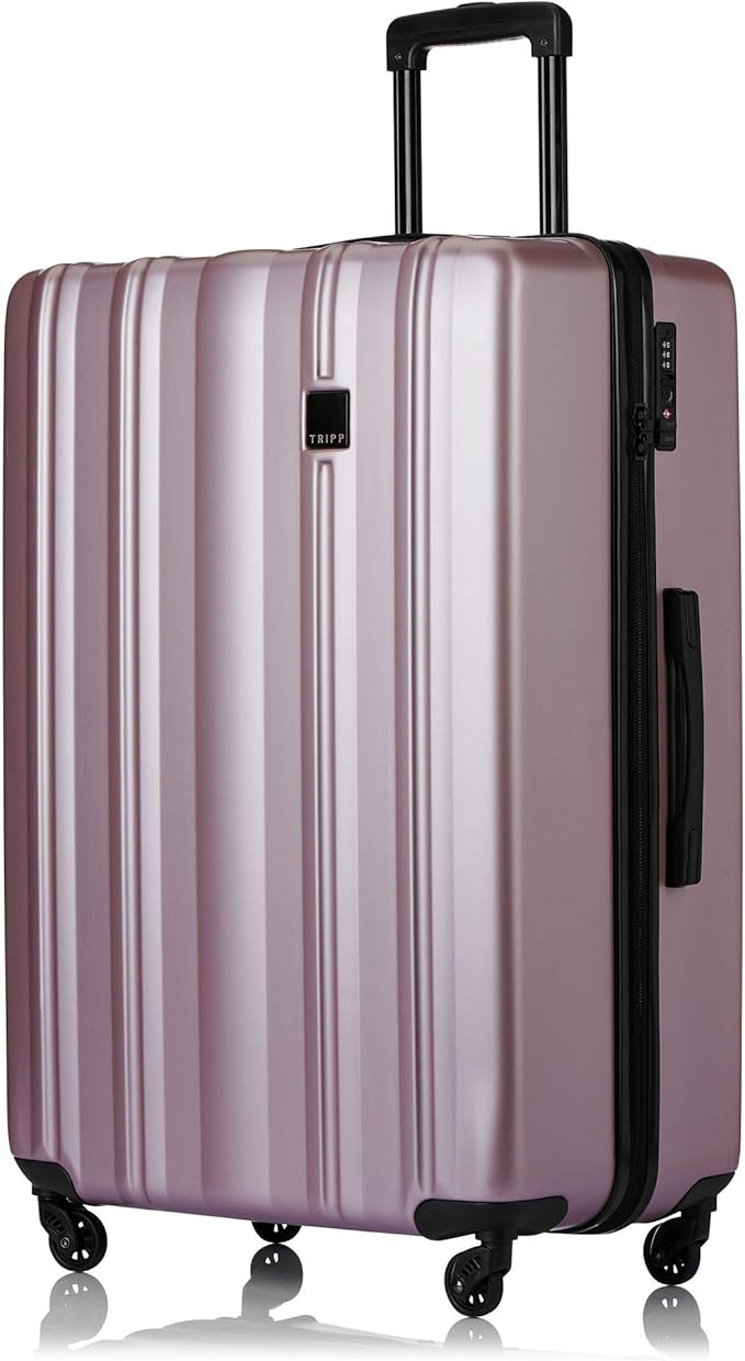 Tripp blush retro suitcase Clearance