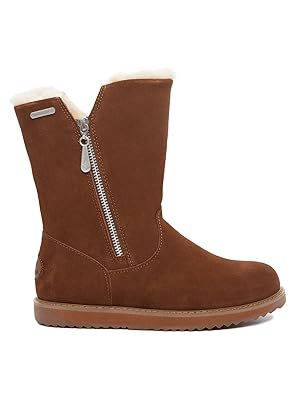 EMU Australia Schuhe Damen Stiefel W11561 Dunkelbraun Dark Brown Women