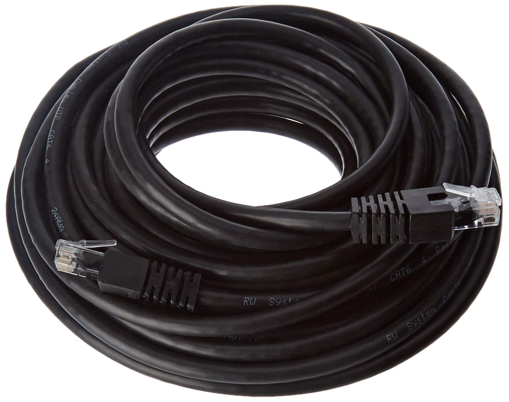 Pro Signal PS11201 RJ45 Male to Male Cat6 UTP Ethernet Patch Lead, 10m, Black