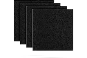 NAHNTAIPY 4PCS Trash Compactor Charcoal Air Filter Fit for Whirlpool/KitchenAid/Maytag/Jenn-Air/Amana/Inglis/Magic Chef Trash Compactor, Replaces 4151750 554358 WP4151750 AP6009134 PS11742279