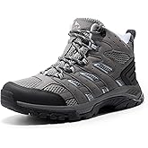 NORTIV 8 Women's Waterproof Hiking Boots Outdoor Trekking Mid Backpacking Mountaineering lightweight boots
