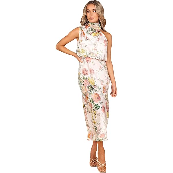 Petal & Pup Emersyn Midi Lace Dress - White XS at Amazon Women's Clothing  store