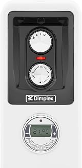 Dimplex ECR20Tie 2kW Eco Portable Radiator White/Light Grey view 4