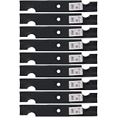 Rotary 2172 9 Mower Blades for Bad Boy Bobcat Exmark Ferris Snapper 16-1/4&rdquo; Length 2-1/2&rdquo; Width .240&rdquo; Thickness 5/8&rdquo; Center Hole Fits 32&rdquo; and 44in. Deck