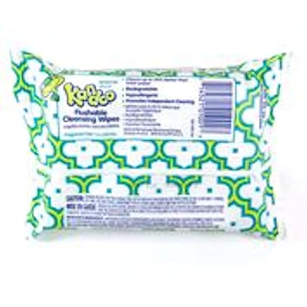 KANDOO PAMPERS FLUSHABLE SENSITIVE WIPES, UNSCENTED, 42 WIPES