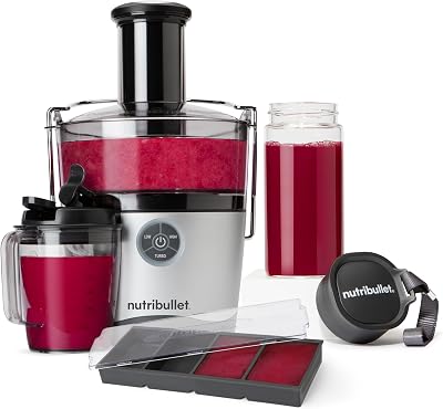 NutriBullet 1000W Pro Juicer with 2L Pulp Basin and 800ml Pitcher