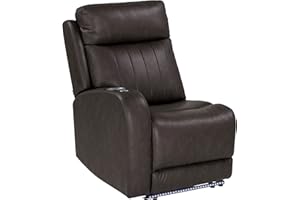 Thomas Payne® Seismic Series Luxury RV Theater Seating Recliner - Right Hand Configuration, Millbrae – Remote Control Power Recline, Massage and Lumbar – Power Port Accessory Compatible – 2020129316