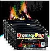 Mystical Fire Color Changing Packets Fire Pits Campfire Long-Lasting Enchanted Multi-Color Magical Family Fun for Indoor Fire