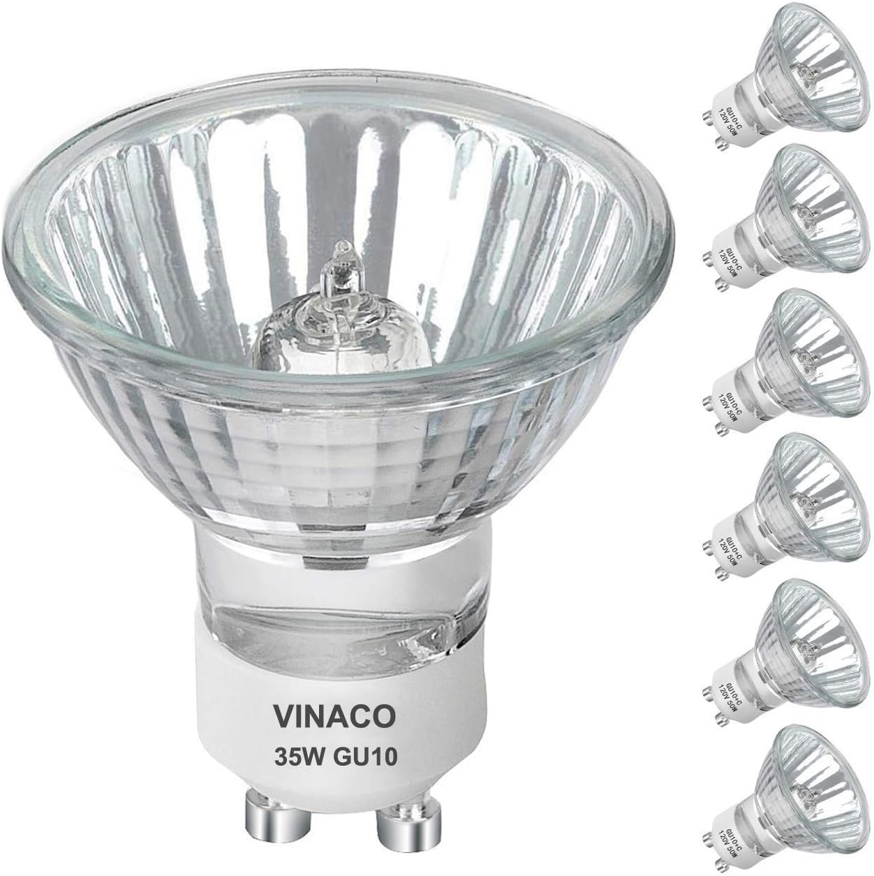 GU10 Light Bulb, 6Pack gu10 Halogen 35w 