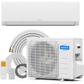 ROVSUN 9000 BTU Mini Split AC/Heating System with Inverter, 20 SEER2 Energy Saving 115V Ductless Split-System Air Conditioner with Pre-Charged Condenser, Heat Pump, Remote Control &amp; Installation Kit