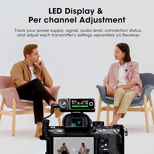 Hollyland Lark Max 2 Combo Ultimate,Micro-Cravate Sans Fil, Réduction