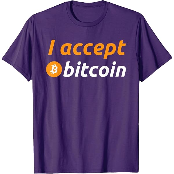 Uomo Maglietta Supporto Bitcoin HODL BTC Crypto Trader