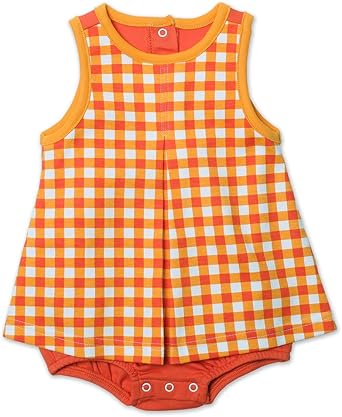 orange baby jumper