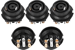 Hemobllo 5pcs Electric Kettle Thermostat Coupler Set Temperature Control Base Switch Compatible with Electric