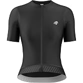 LAMEDA Cycling Jersey Women, Breathable Bike Shirts for Women Biking Tops with Pockets, Bicycle Clothing for Road Riding