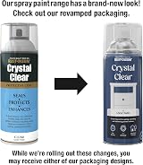 Rust-Oleum 400ml Crystal Clear Spray Paint Aerosol Satin Semi Gloss UV Interior view 2