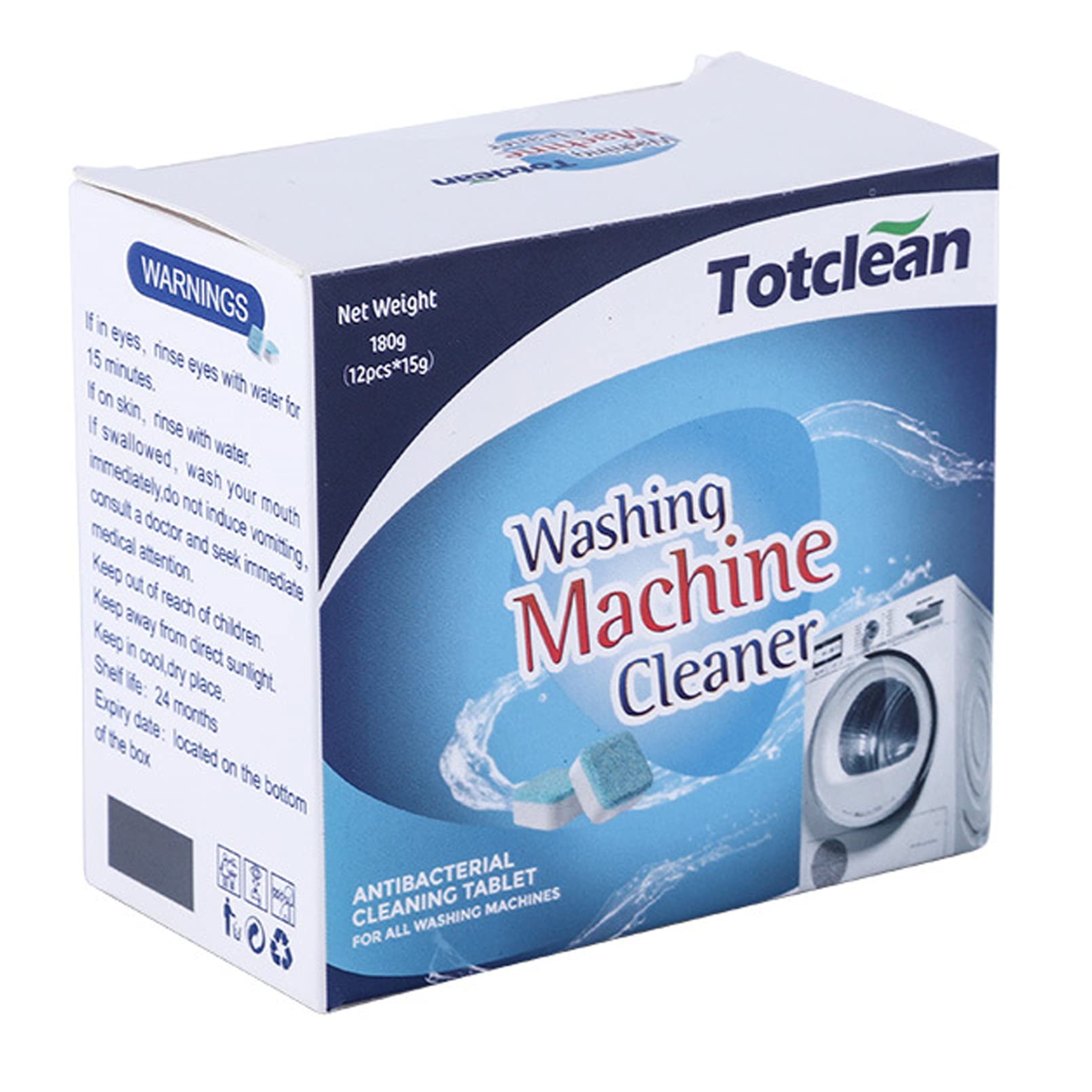 Buy Totclean Washing Machine Cleaner Deep Clean Tablets Dishwasher