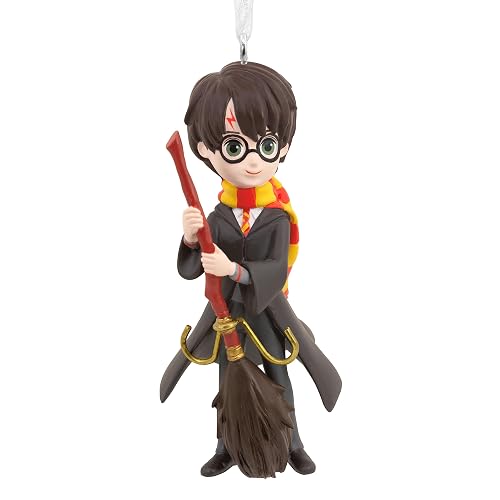 Hallmark Collectable Harry Potter Ornament - Harry Potter and Broom Design