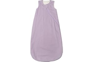 Loulou Lollipop Tencel Lyocell Wearable Baby Blanket Sleeping Bag, Unisex Infant Toddler, 1.0 TOG, 2-Way Zipper Sleepsack