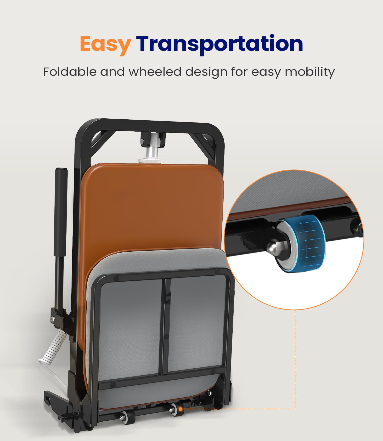MAIDeSITe Electric Chair Lift, Stand Up Independently from Floor, Support Up to 440 LBS for Home/Care Center, Lift Elderly from Floor, AX05