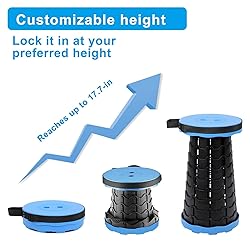 VOLIXOD Foldable Telescoping Stool