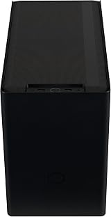 Cooler Master MasterBox NR200P Mini ITX Case Black Tempered Glass Vertical GPU view 6