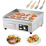 GarveeHome 18 In Commercial Electric Griddle,110V