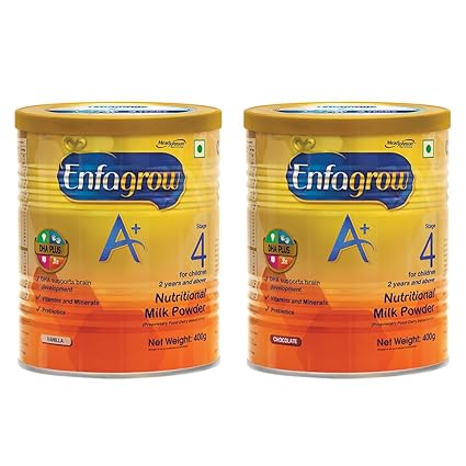 Enfagrow Health & Nutrition Drink Combo (Enfagrow A+ Chocolate 400g, Vanilla 400g)