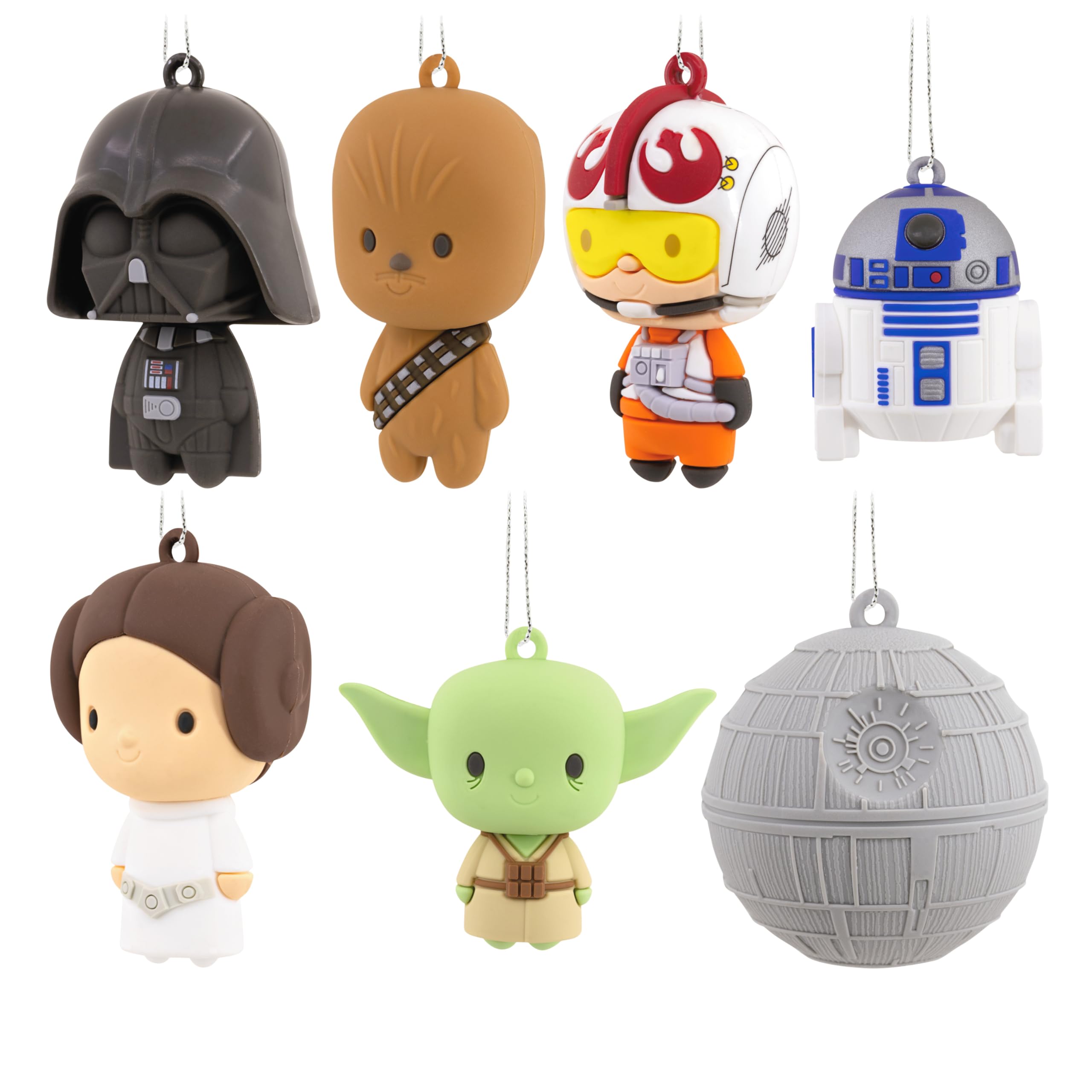 Hallmark Star Wars Set 1 Mystery Christmas Ornaments, Set of 2, Shatterproof