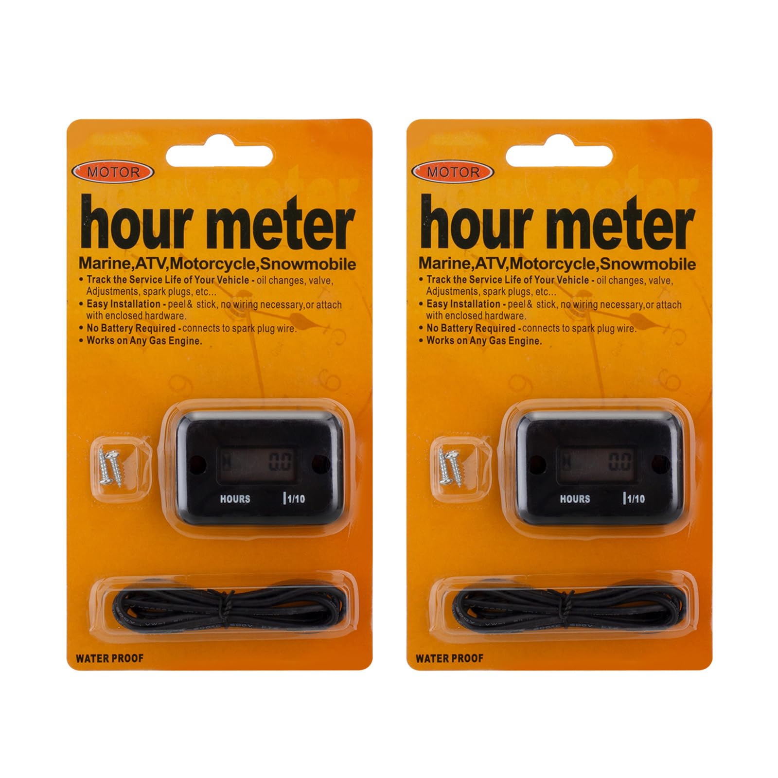Mua Inductive Hour Meter, Dirt Bike Hour Meter, Motorcycle Hour Meter