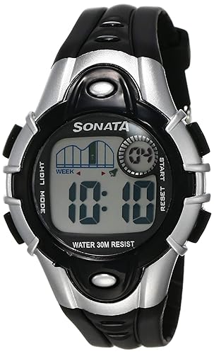 sonata super fibre digital watch