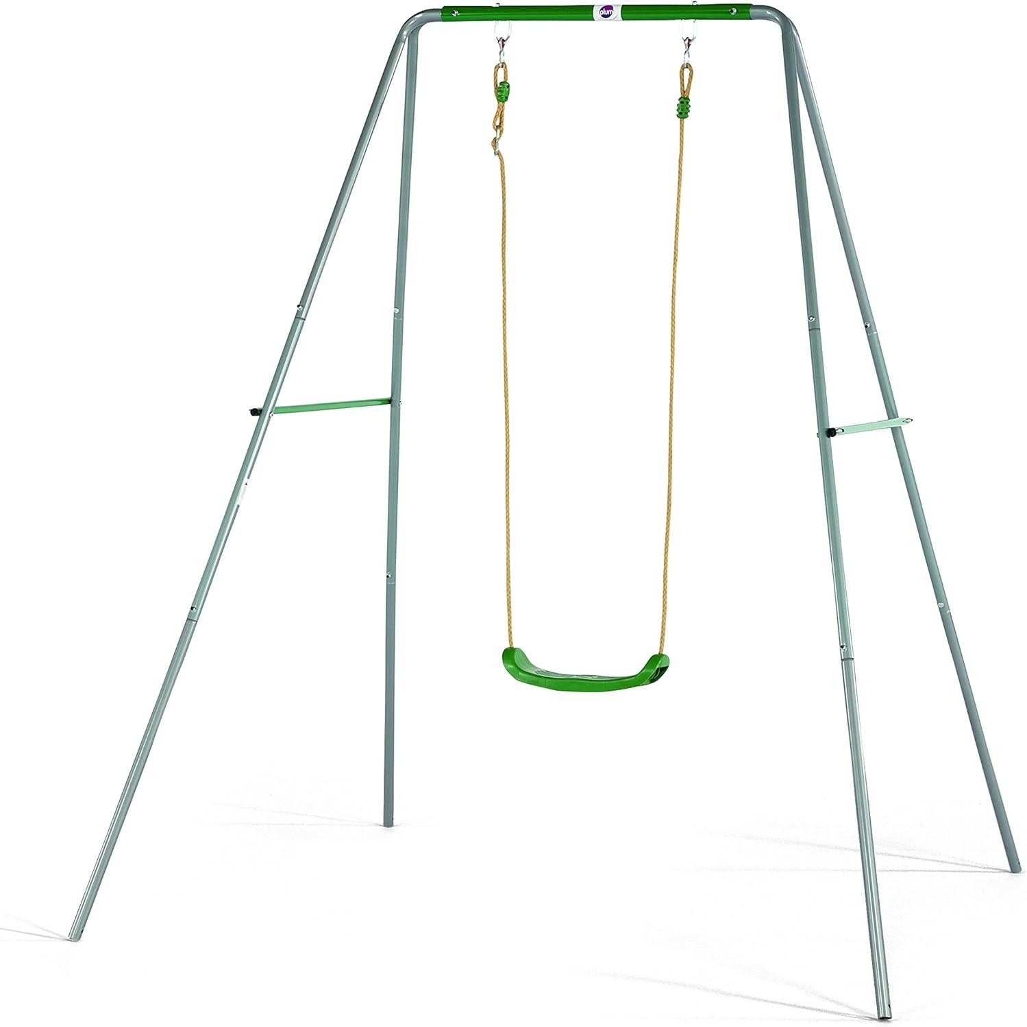 Plum Single Metal Garden Swing Set Amazon.co.uk Toys & Games