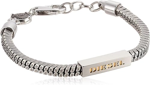 Amazon ディーゼル Diesel メンズ ブレスレット Dx1238 Dxdjw Uni ブラック 01 ブレスレット 通販